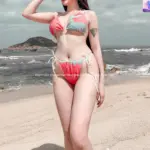 Huỳnh Lâm Tố Ngân Diện Bikini Màu Sắc Có Anh Nào Muốn ''Nắc'' 4